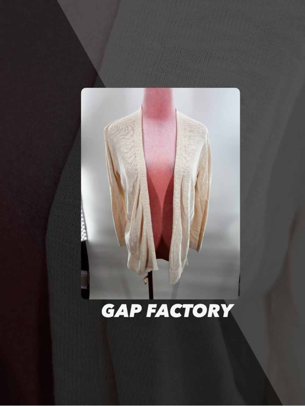 GUC Gap Factory Open Front Cardigan